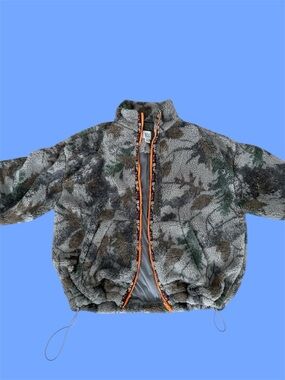 Urban Outfitters - Camo Sherpa Jacket